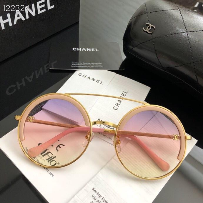 CHANEL香奈兒 19年開春新款 CH4688 潮流款 圓框太陽鏡 高品質 網紅潮款墨鏡  lly1069